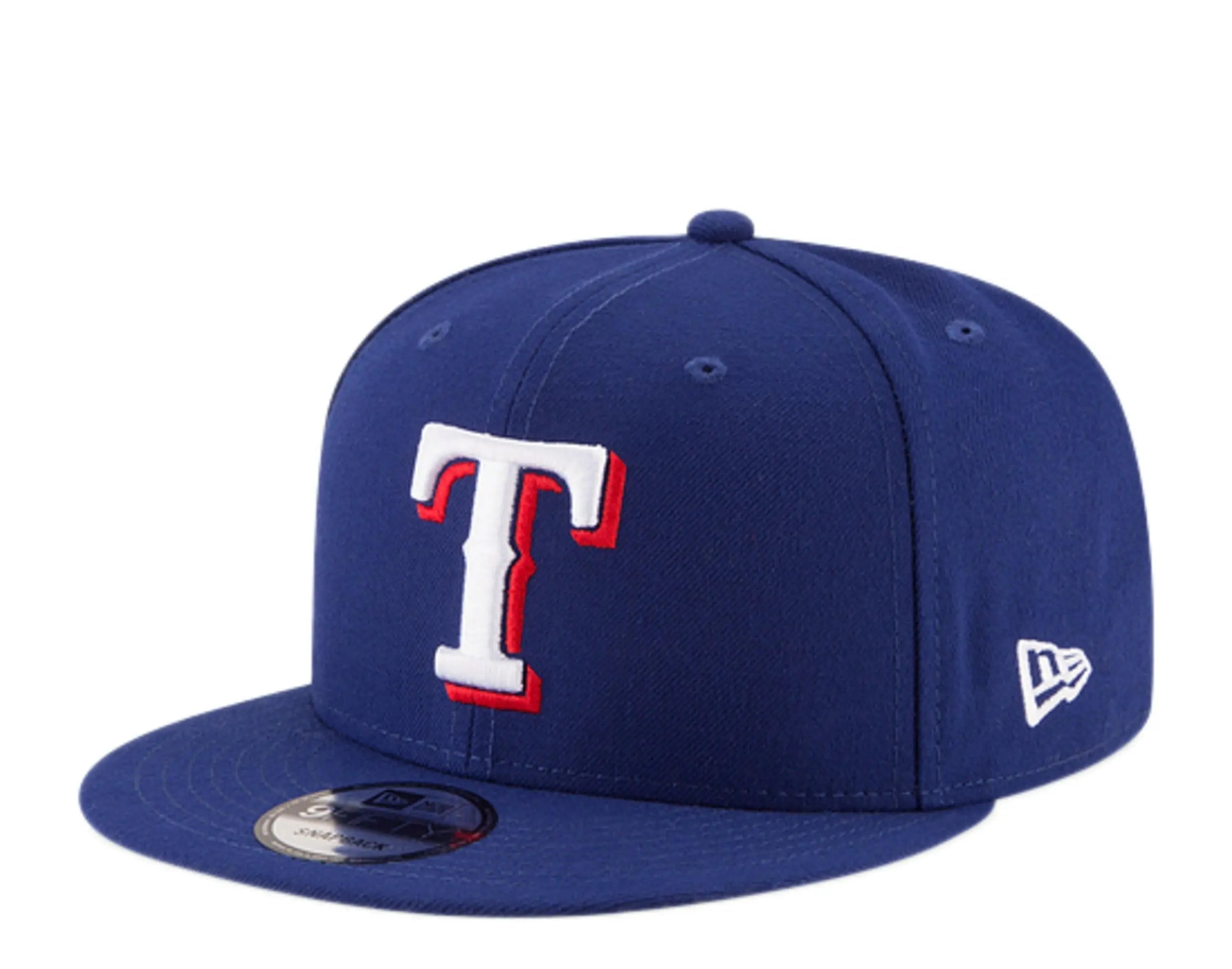 New Era 9Fifty Texas Rangers Men Snapback Hat Blue 1