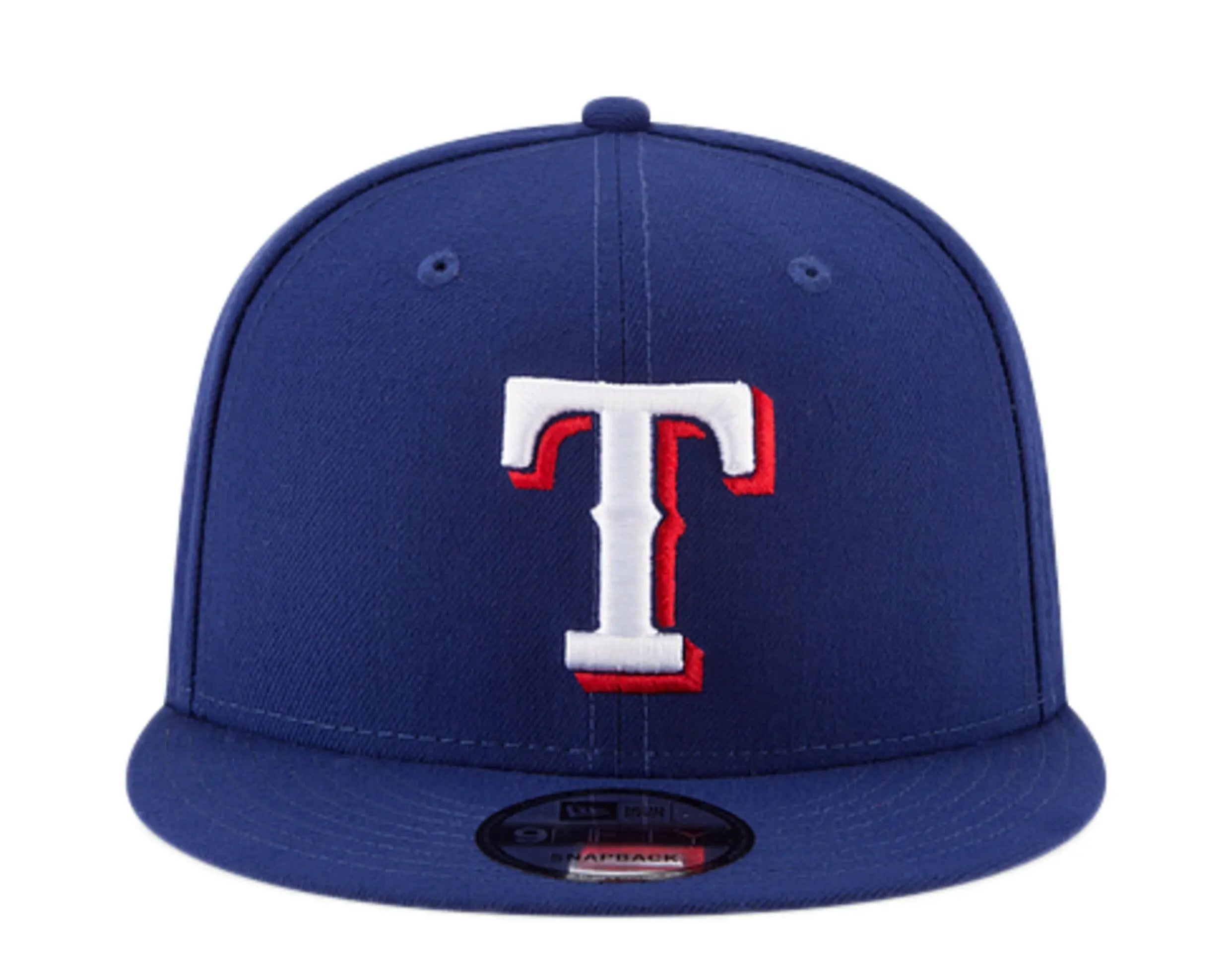 New Era 9Fifty Texas Rangers Men Snapback Hat Blue 2