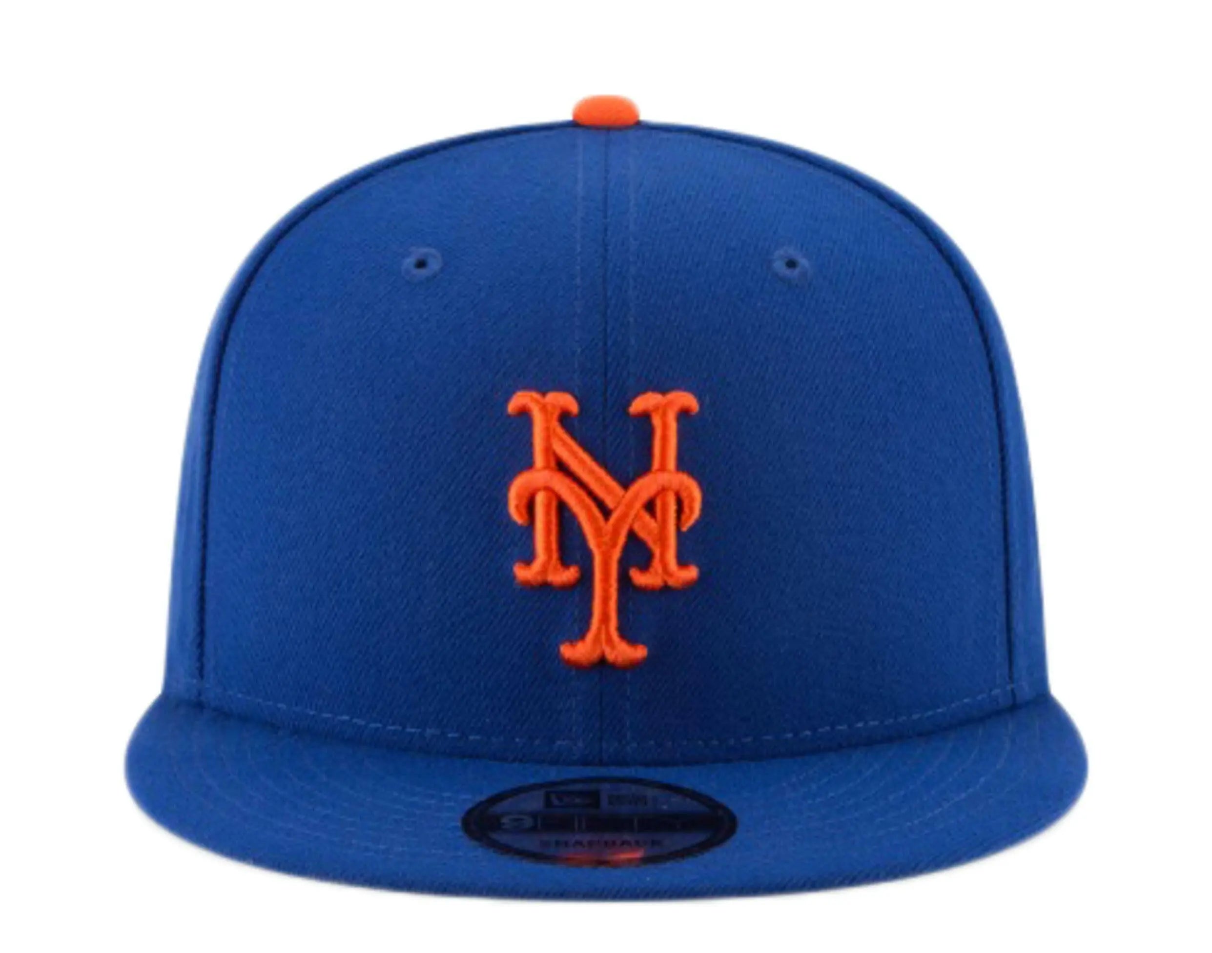 New Era 9Fifty New York Mets Basic Men Snapback Hat Royal Blue 2