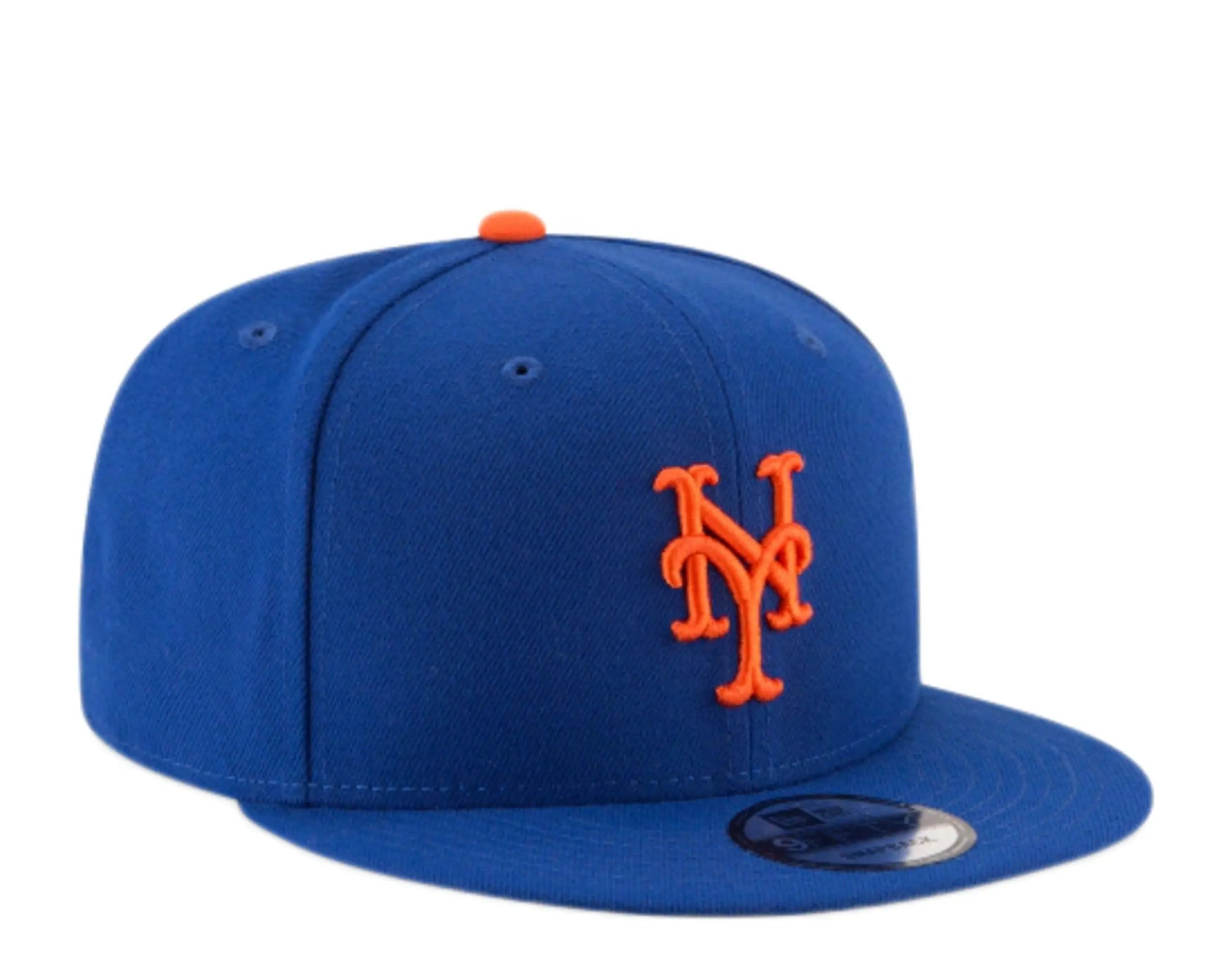 New Era 9Fifty New York Mets Basic Men Snapback Hat Royal Blue 3