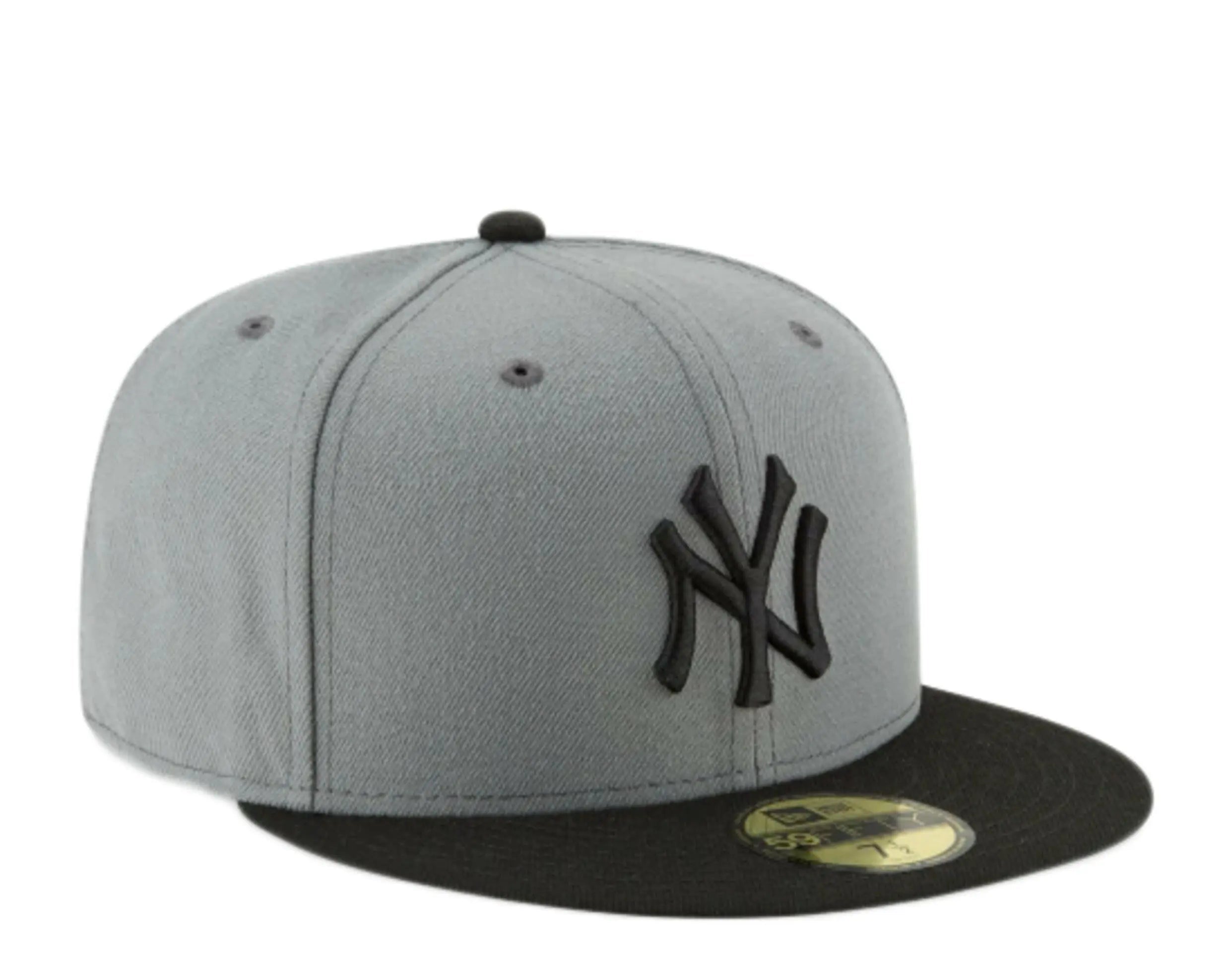 New Era 59Fifty New York Yankees Men Fitted Hat Storm Gray 3
