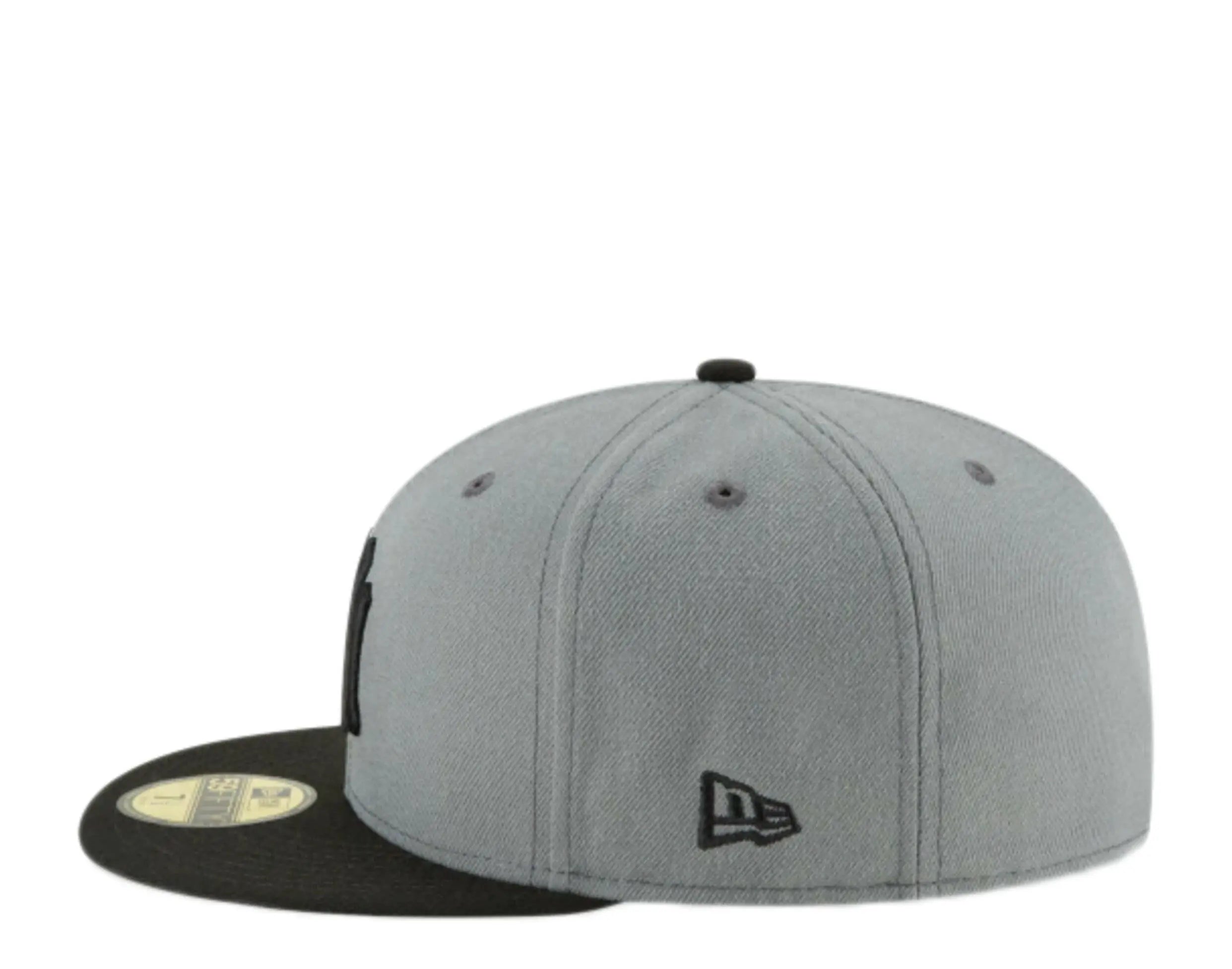 New Era 59Fifty New York Yankees Men Fitted Hat Storm Gray 4