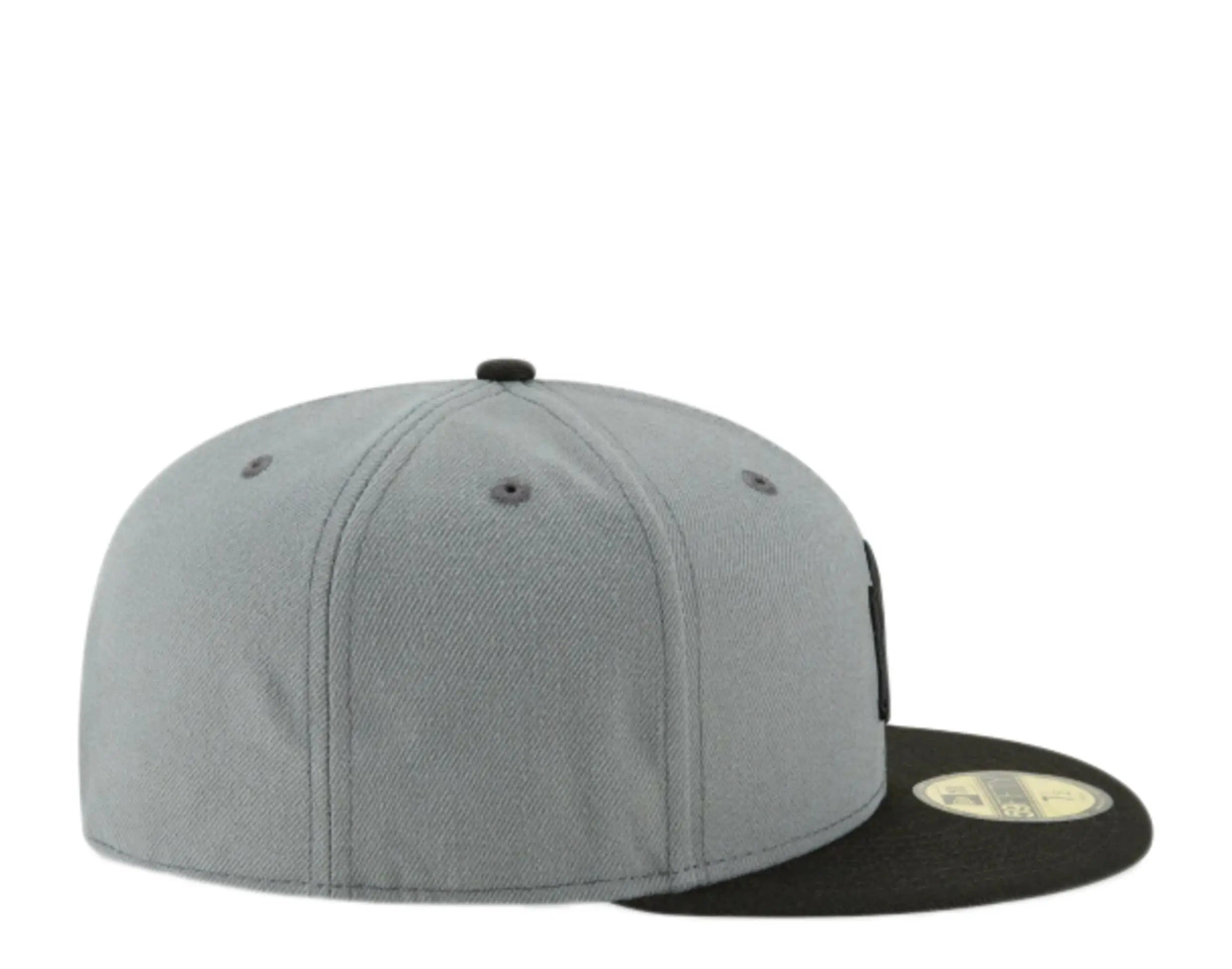 New Era 59Fifty New York Yankees Men Fitted Hat Storm Gray 5