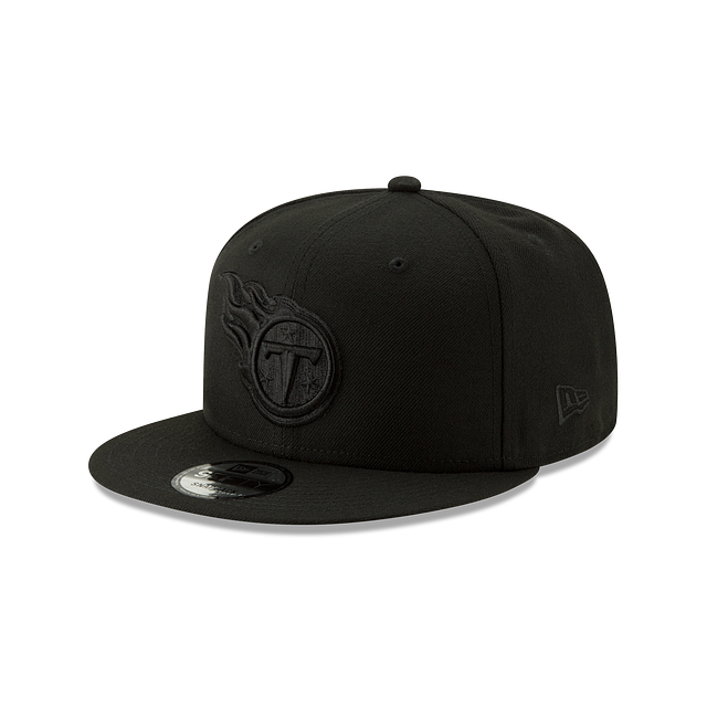 Tennessee Titans - Black on Black 9Fifty Basic Snapback Hat, New Era 1