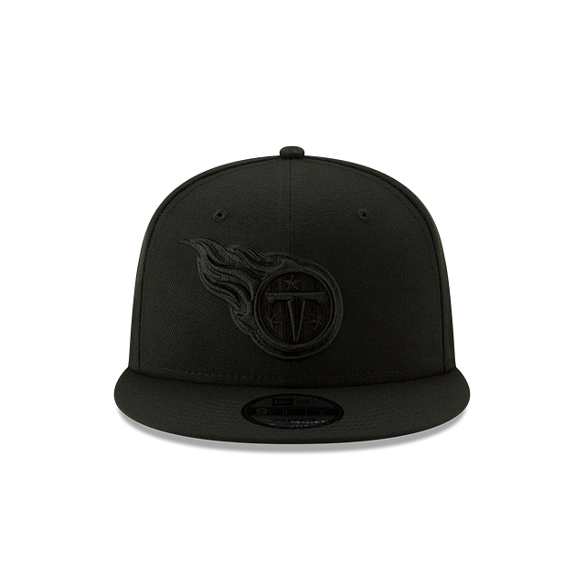 Tennessee Titans - Black on Black 9Fifty Basic Snapback Hat, New Era 2