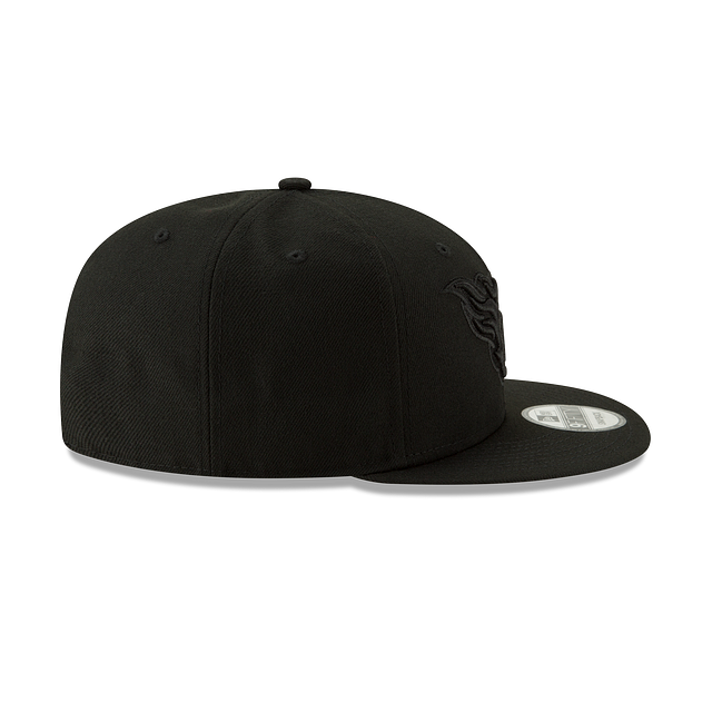 Tennessee Titans - Black on Black 9Fifty Basic Snapback Hat, New Era 6