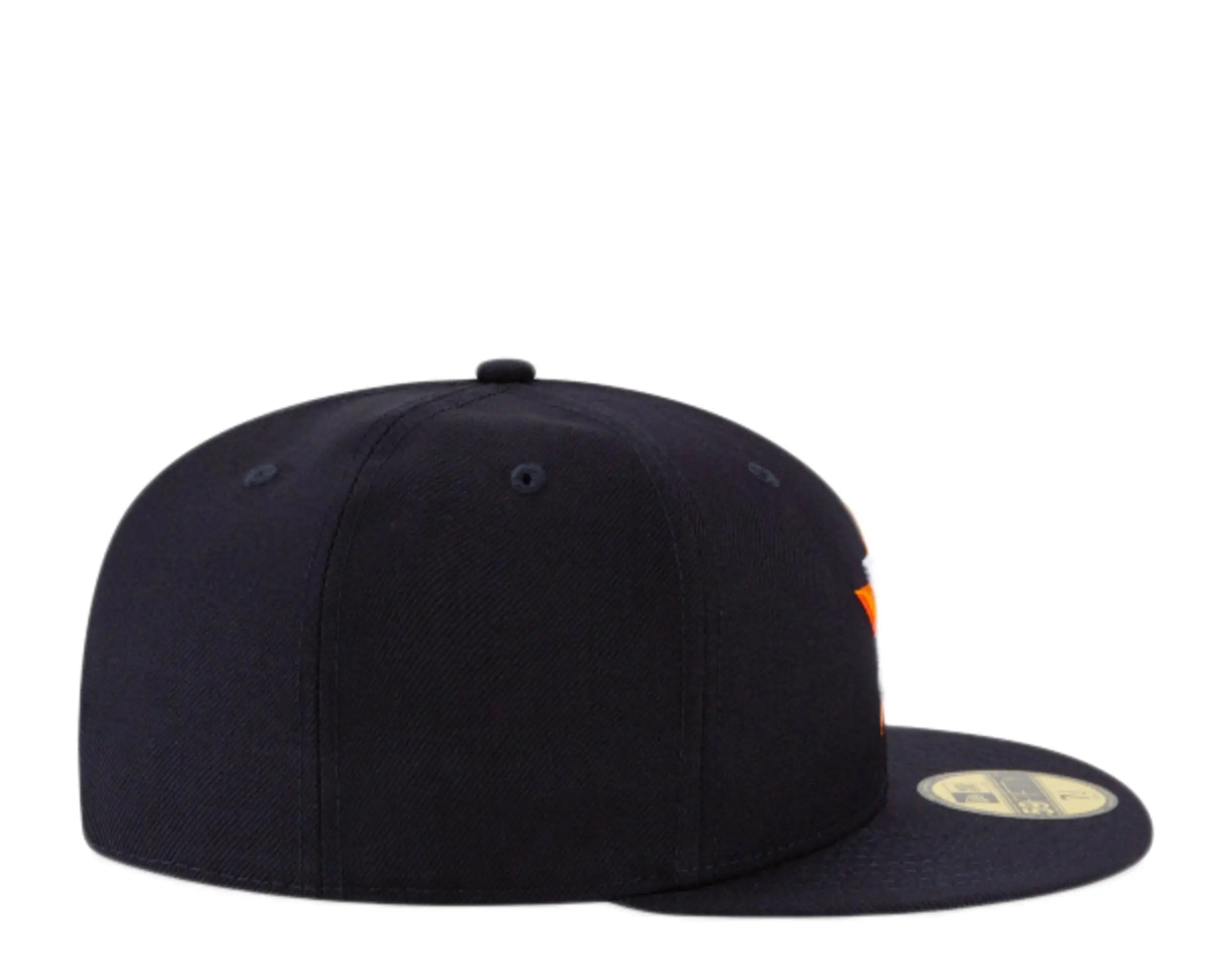New Era 59Fifty Houston Astros 2017 World Series Men Fitted Hat Navy Blue 5
