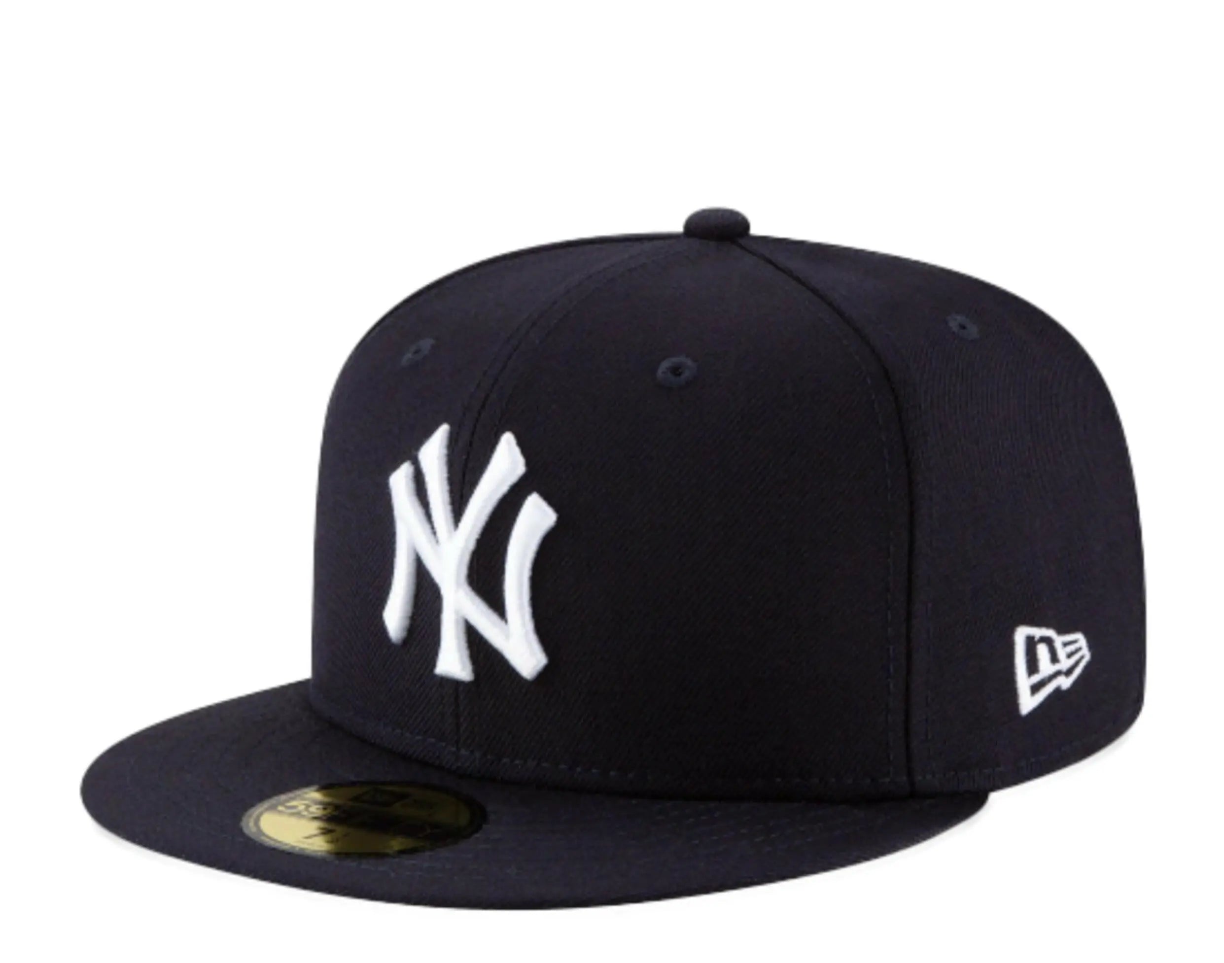 New Era 59Fifty New York Yankees Men Fitted Hat Navy Blue 1