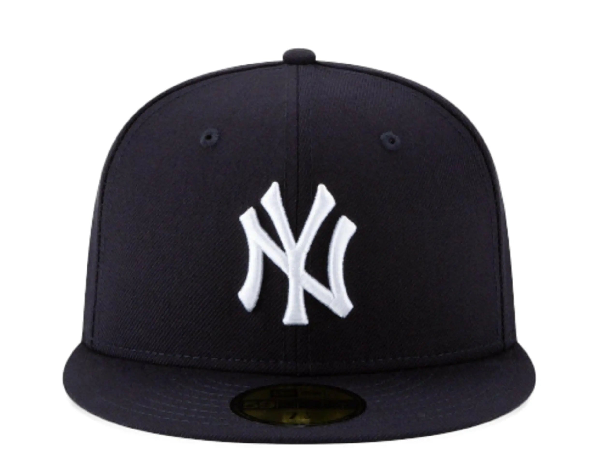 New Era 59Fifty New York Yankees Men Fitted Hat Navy Blue 2