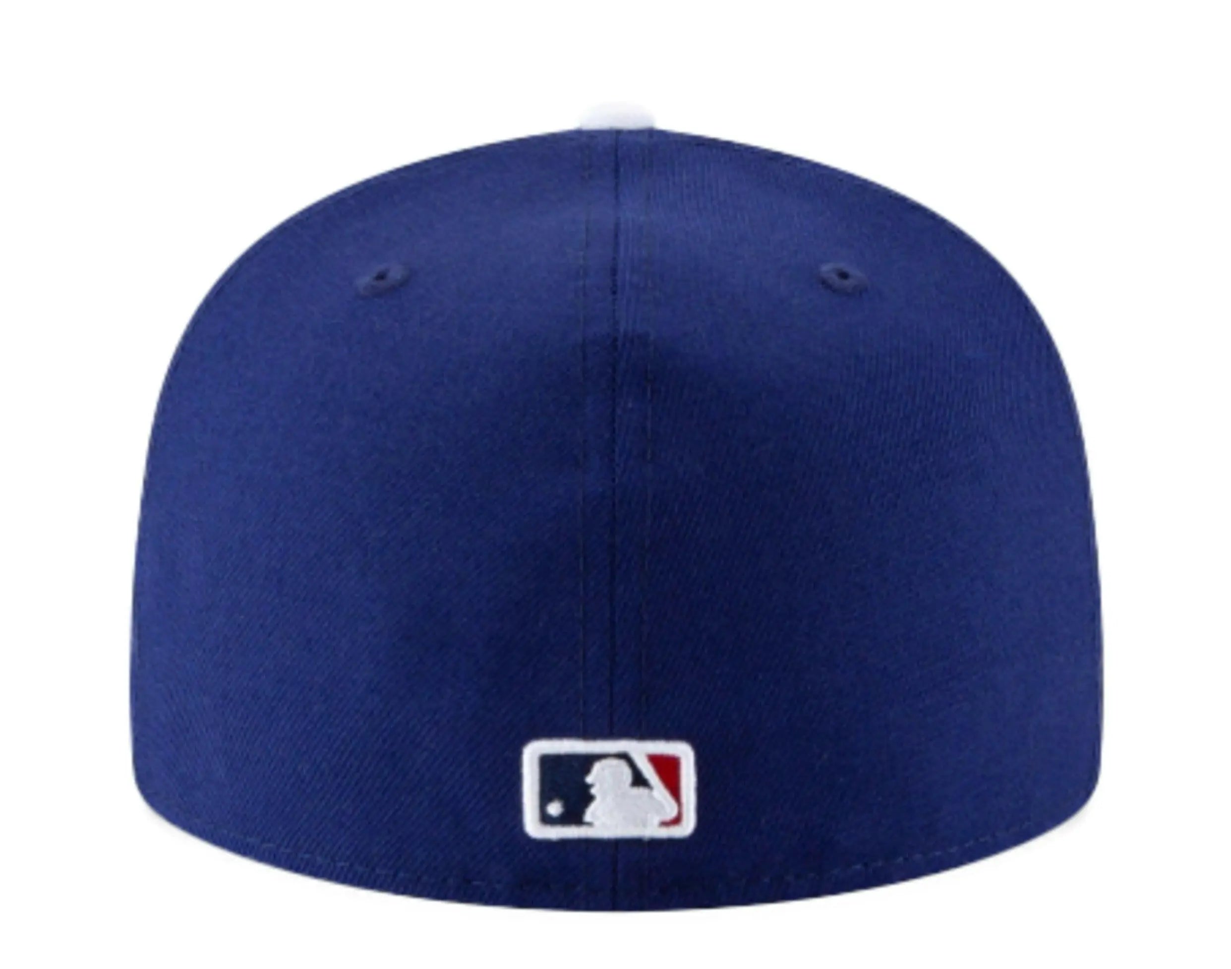 New Era 59Fifty Los Angeles Dodgers Men Fitted Hat Royal Blue 6