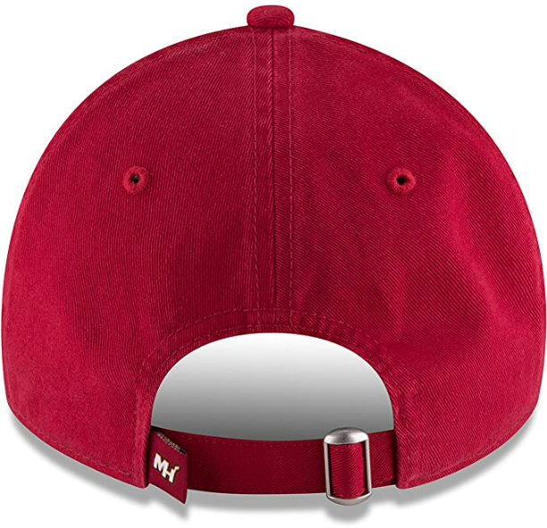 Miami Heat - NBA Core Classic 9Twenty Adjustable Red Hat, New Era 3