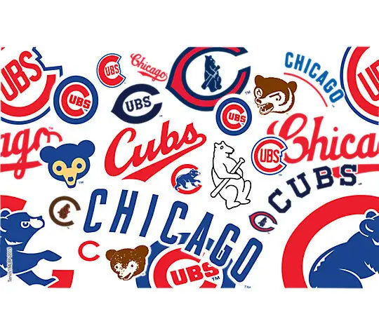 Chicago Cubs - All Over Plastic Tumbler 5