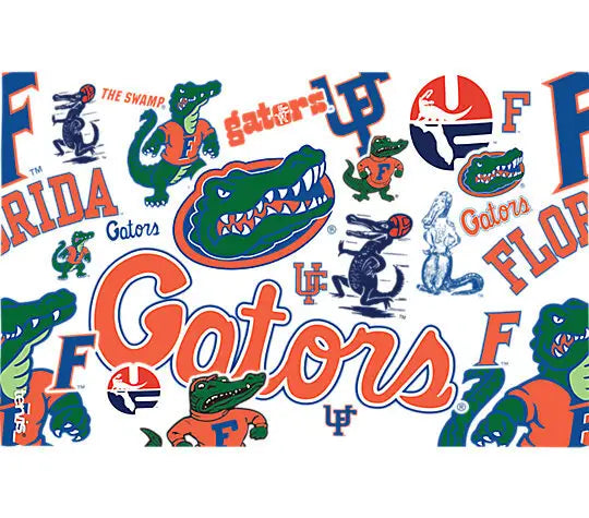 Florida Gators - All Over Plastic Tumbler 5