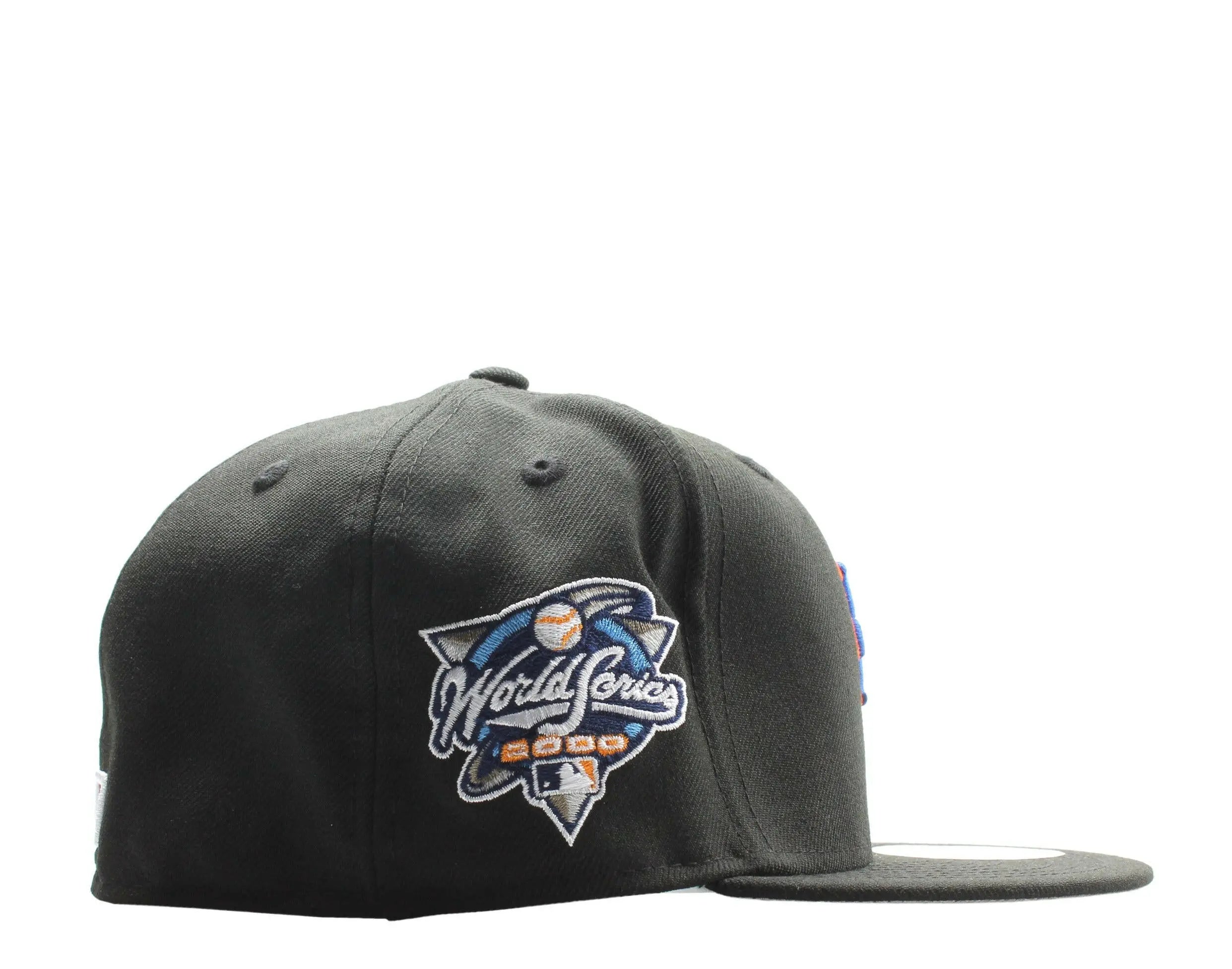 New Era 59Fifty New York Mets 2000 World Series Men Fitted Hat Black 5