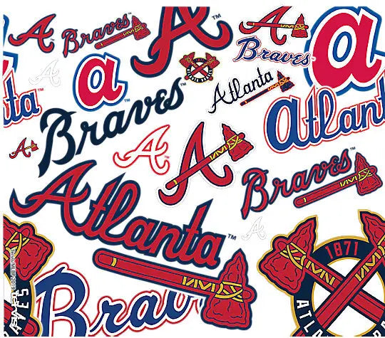 Atlanta Braves - All Over Plastic Tumbler 5