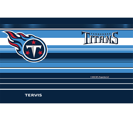 Tennessee Titans - NFL Hype Stripes Stainless Steel Tumbler 3