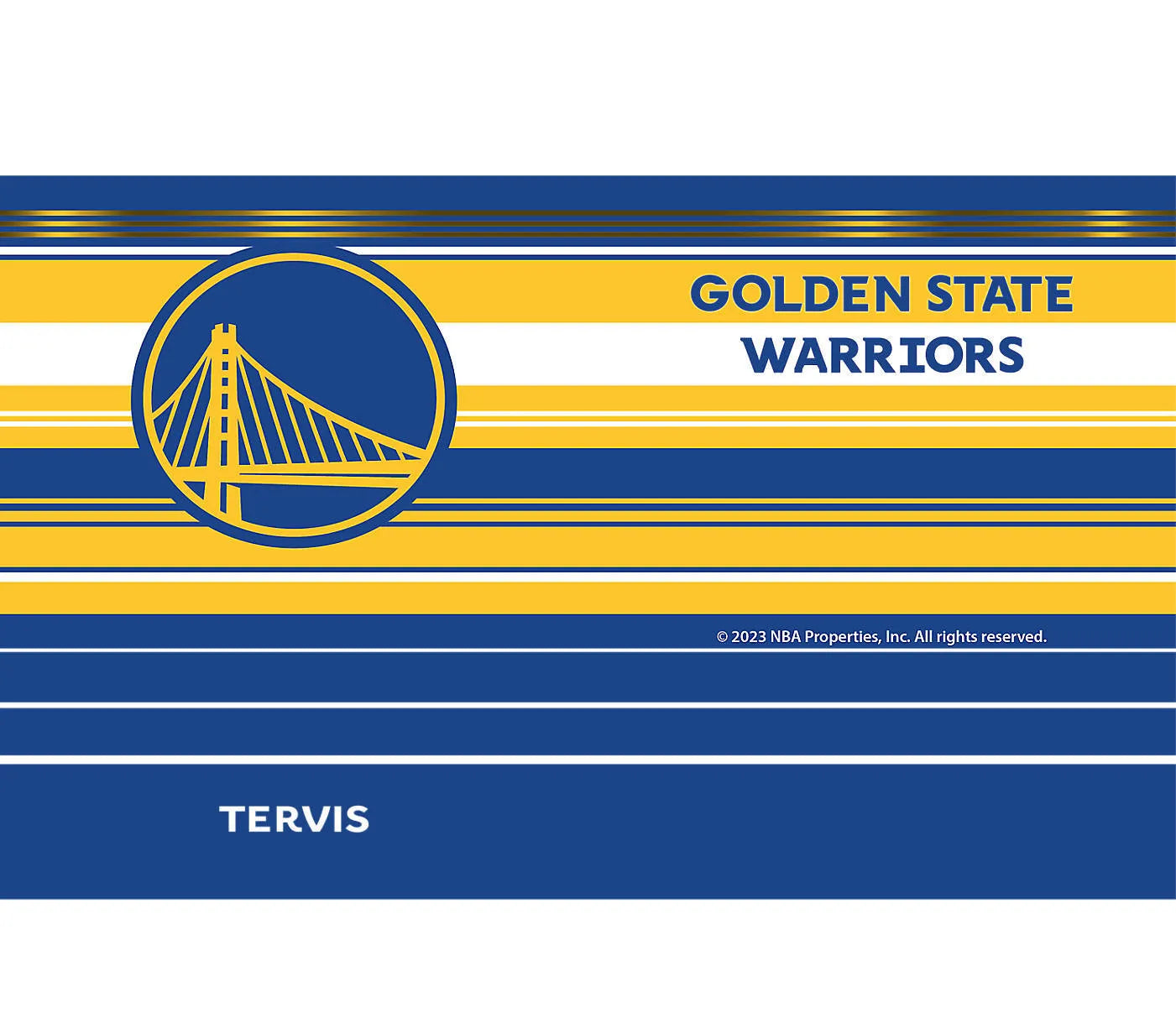 NBA® Golden State Warriors - Hype Stripes Tumbler 3