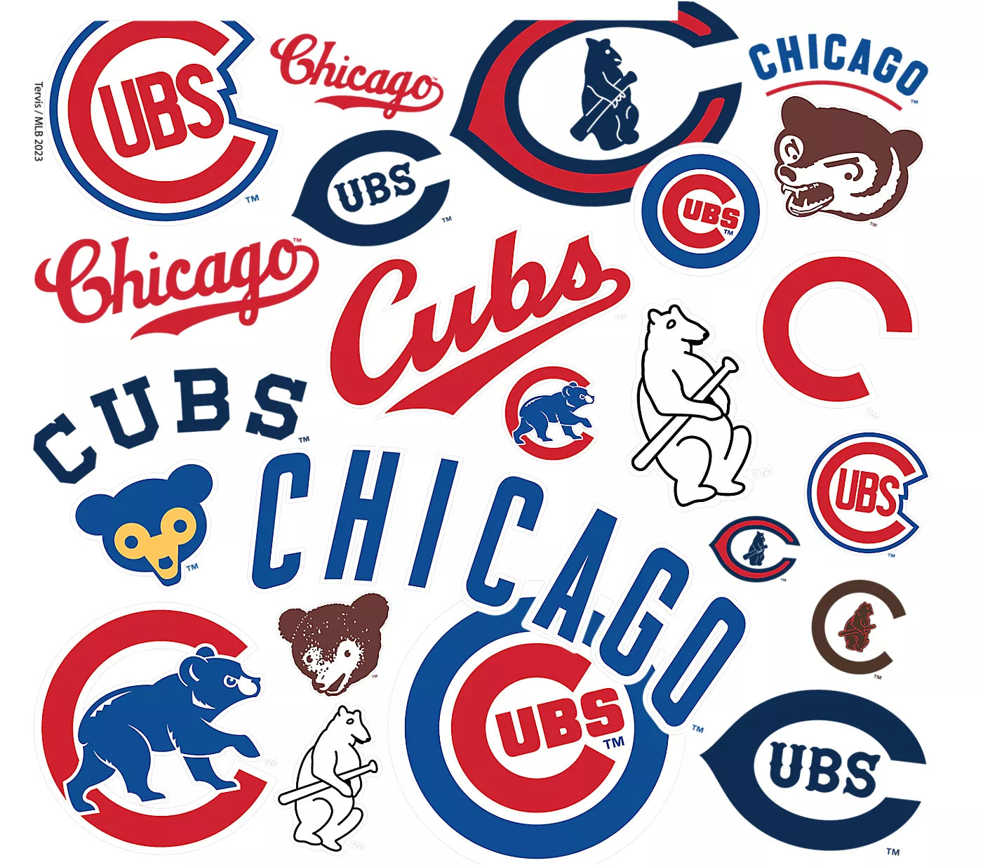 Chicago Cubs - All Over Plastic Tumbler 7