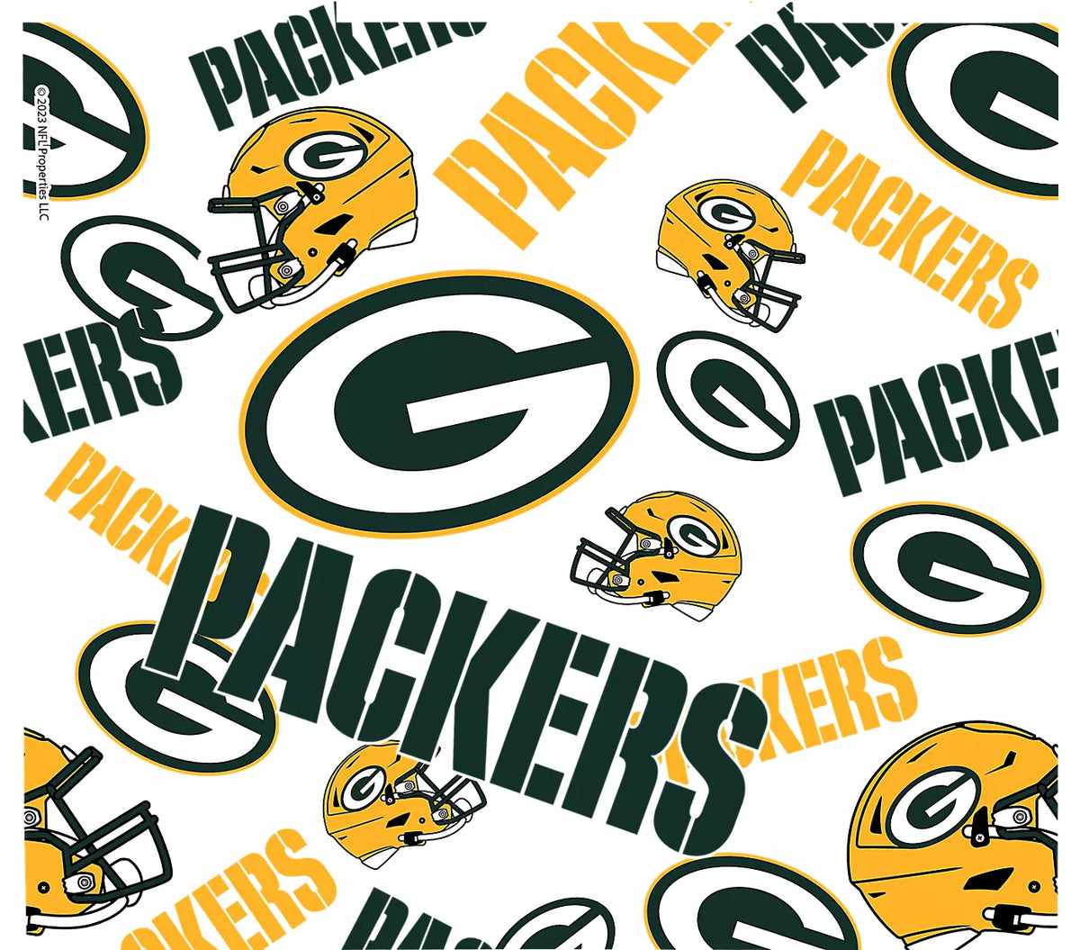 Green Bay Packers - All Over Plastic Tumbler 7