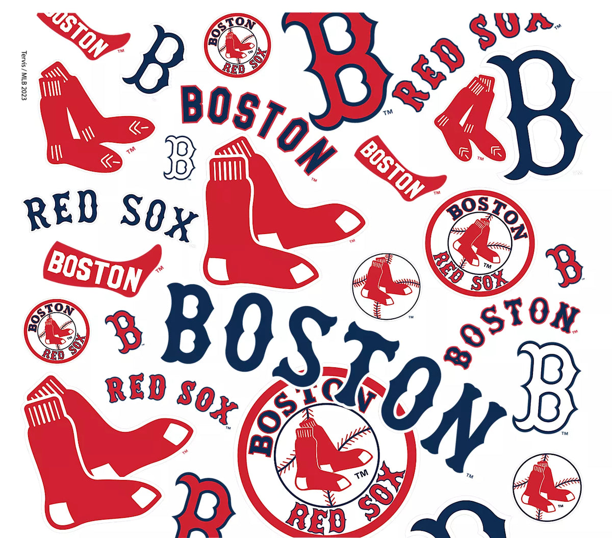 Boston Red Sox - All Over Plastic Tumbler 7