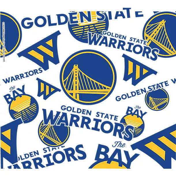 Golden State Warriors - NBA All Over Plastic Tumbler 7