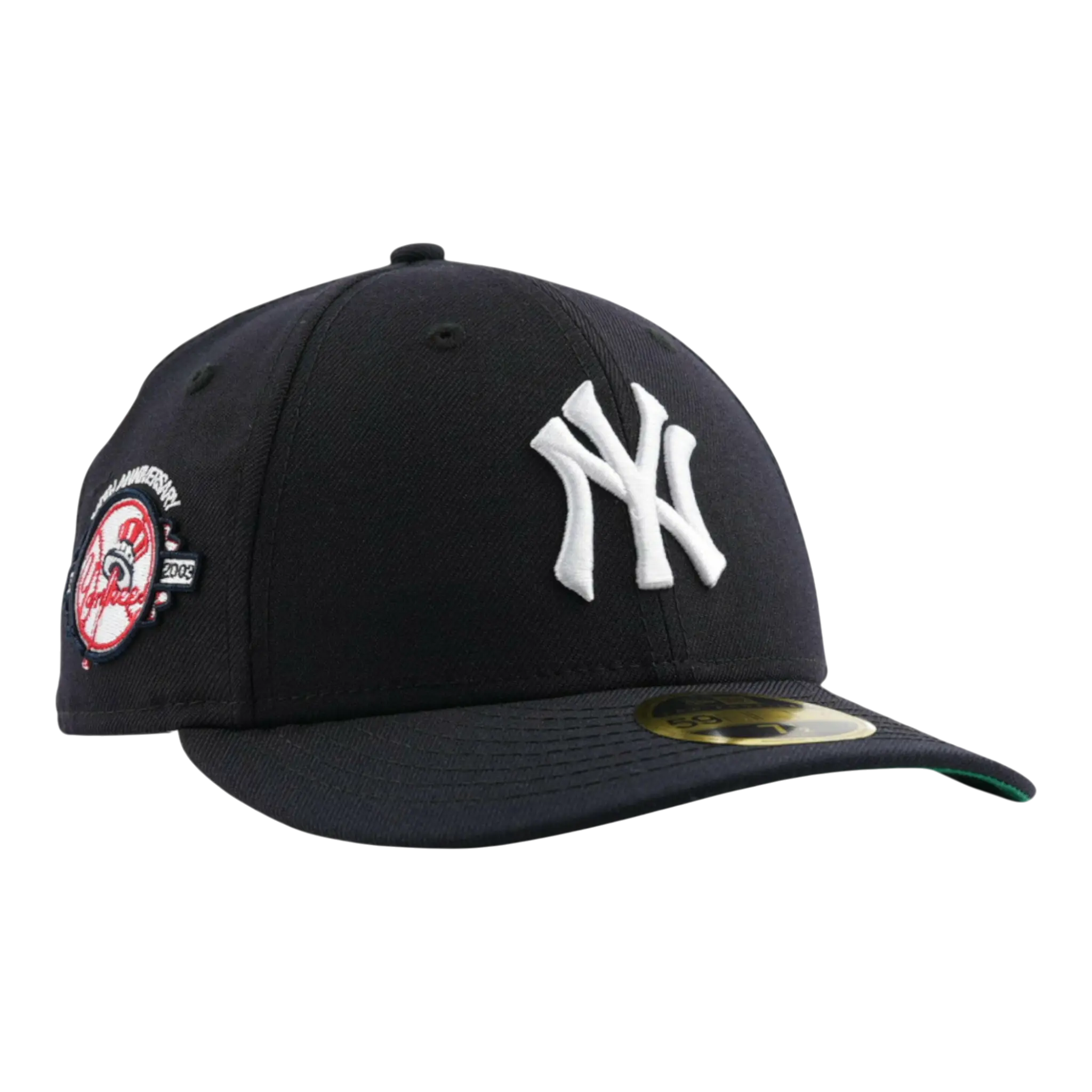 New Era New York Yankees 100th Anniversary Low Profile Fitted Hat Navy 1