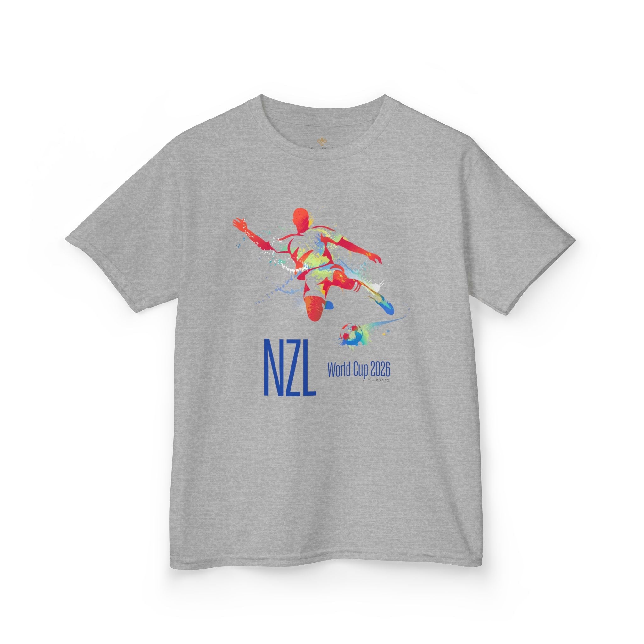 Kids Soccer New Zealand World Cup 2026 Hive Tee 4