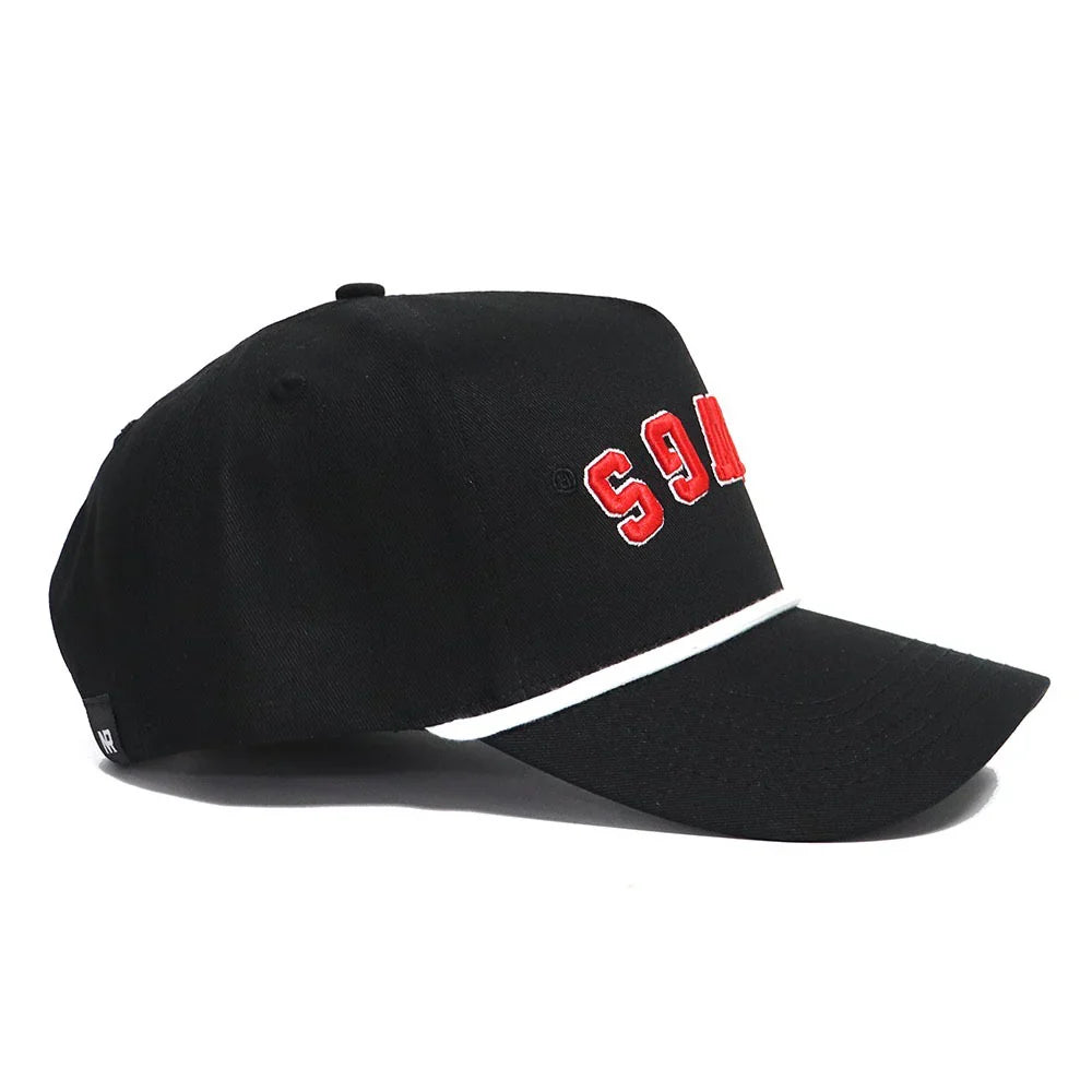 No Rivals Georgia Bulldogs - Black Upside Down DAWGS Hat 3
