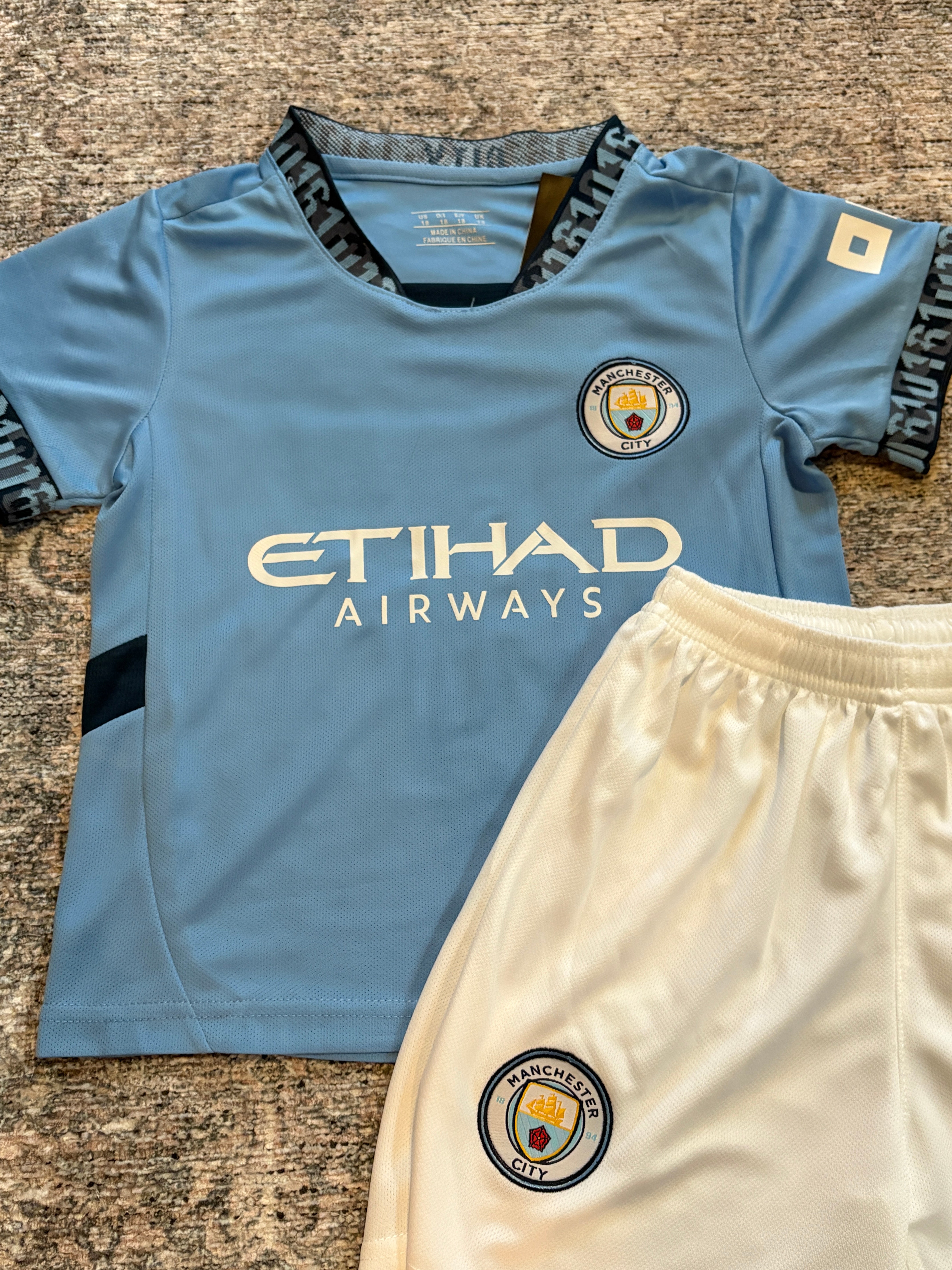 Phil Foden Kids Soccer Jersey Manchester City Youth Toddler 5