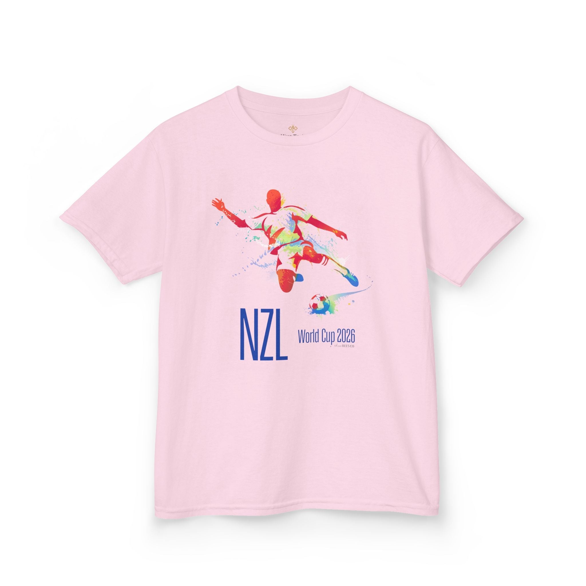 Kids Soccer New Zealand World Cup 2026 Hive Tee 5