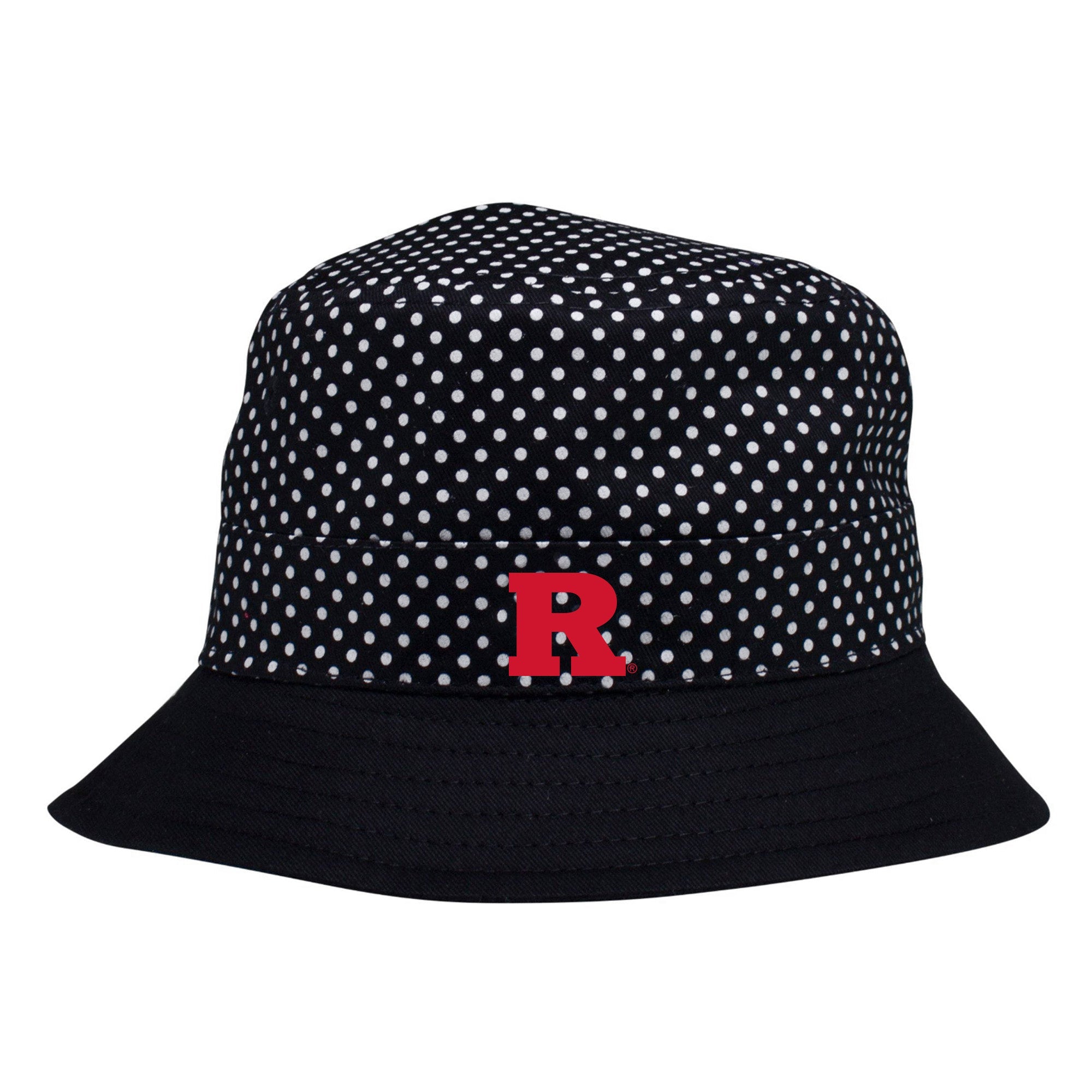 Rutgers Pin Dot Bucket Hat | Two Feet Ahead