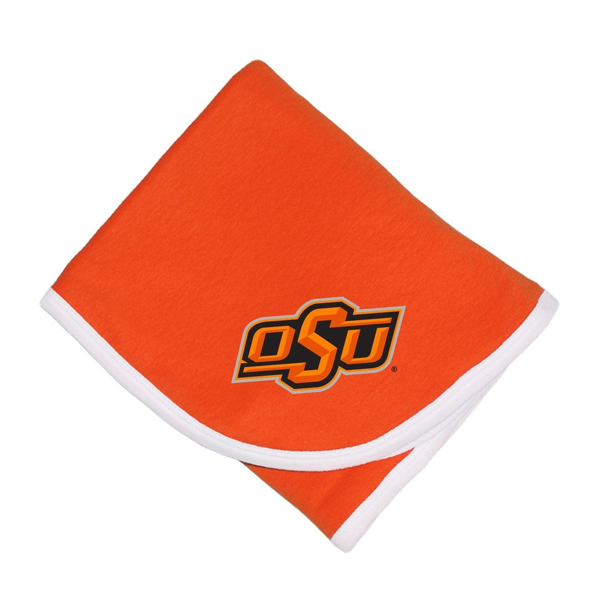 Oklahoma State Baby Blanket | Two Feet Ahead 1