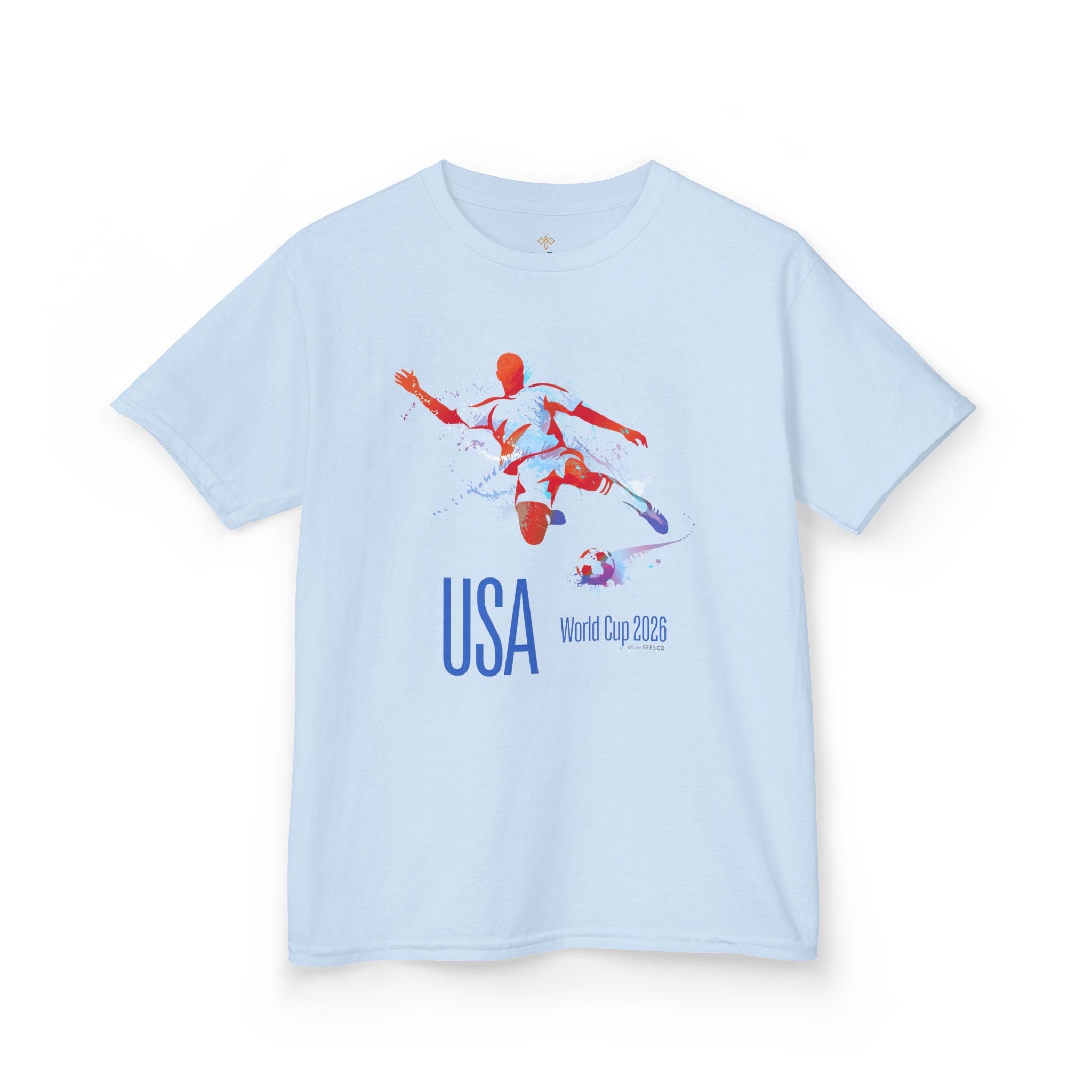 Kids Soccer USA World Cup 2026 Hive Tee 4