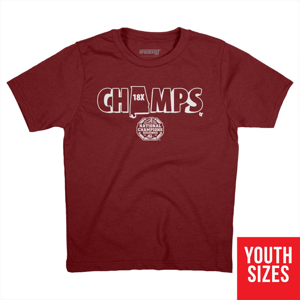 Alabama Football: 18x Champs 3