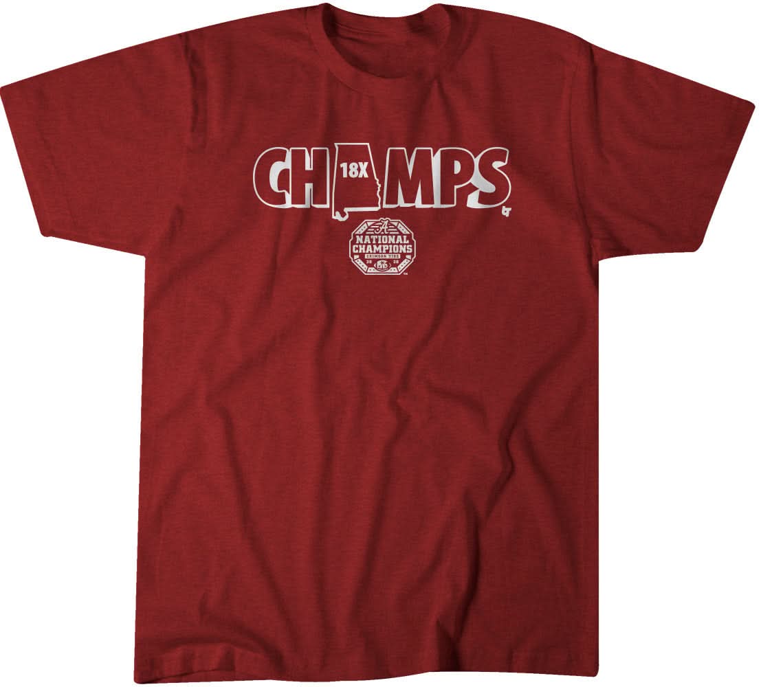 Alabama Football: 18x Champs 1