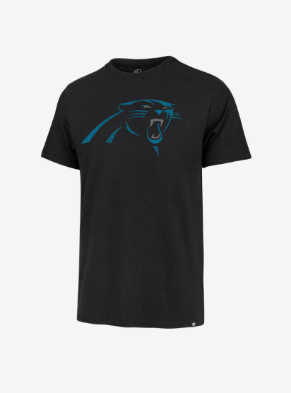 Carolina Panthers - Logo Black T-Shirt 1