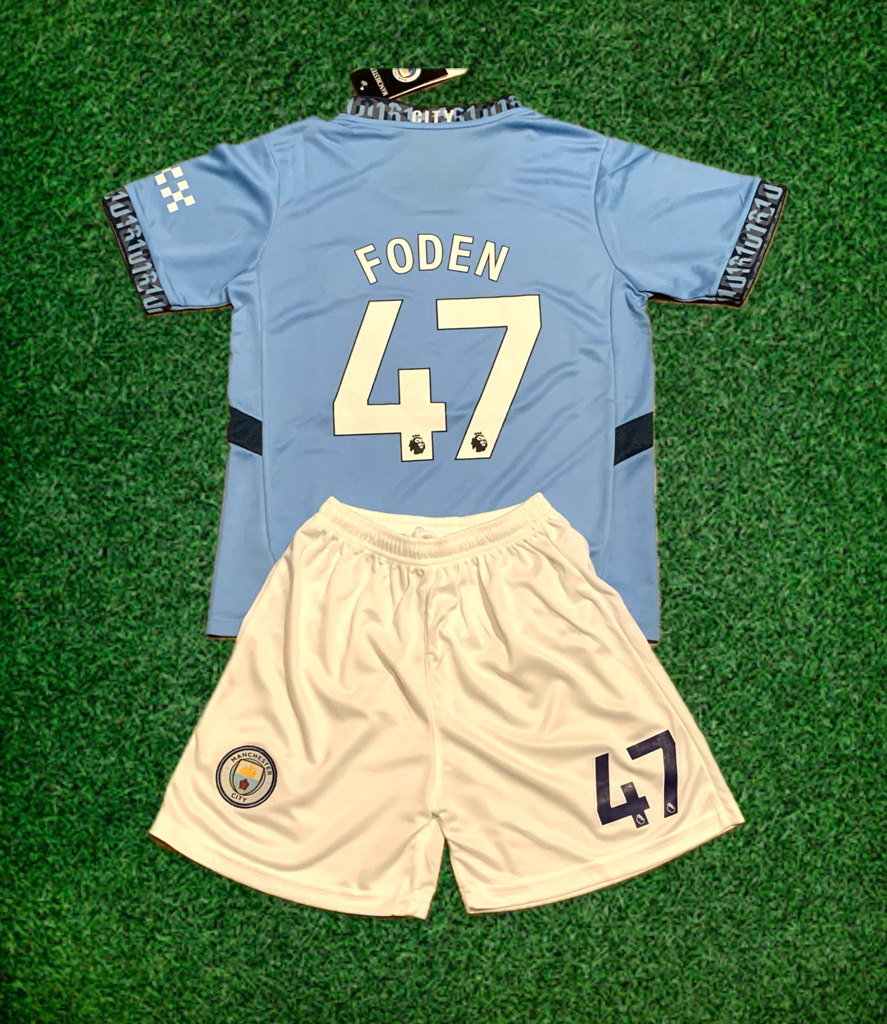 Phil Foden Kids Soccer Jersey Manchester City Youth Toddler 1