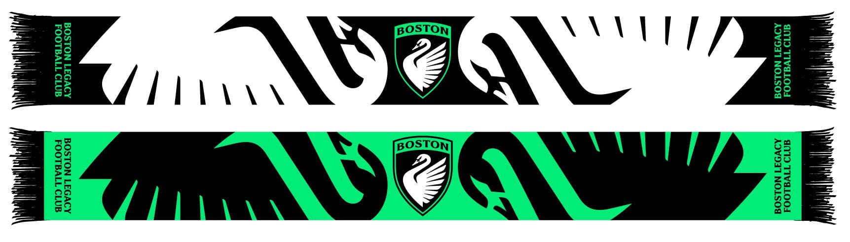 NWSL Boston Legacy Swans Scarf 1