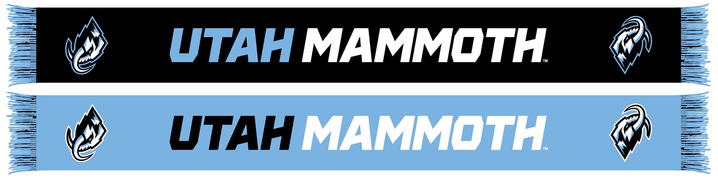 NHL Utah Mammoth Two Tone Scarf