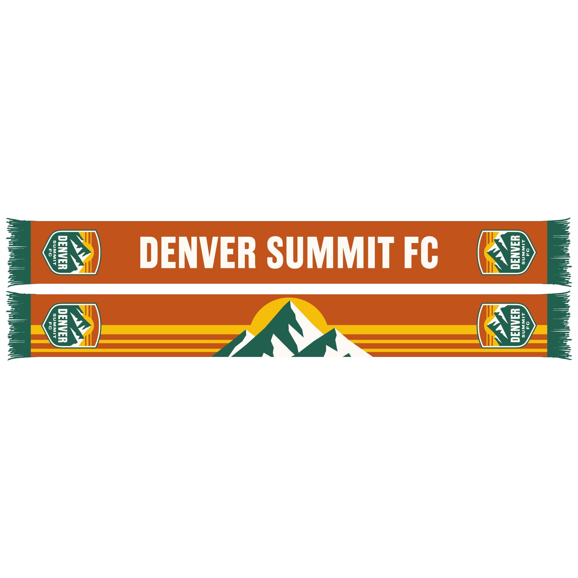 NWSL Denver Summit FC Mountain Scarf 1