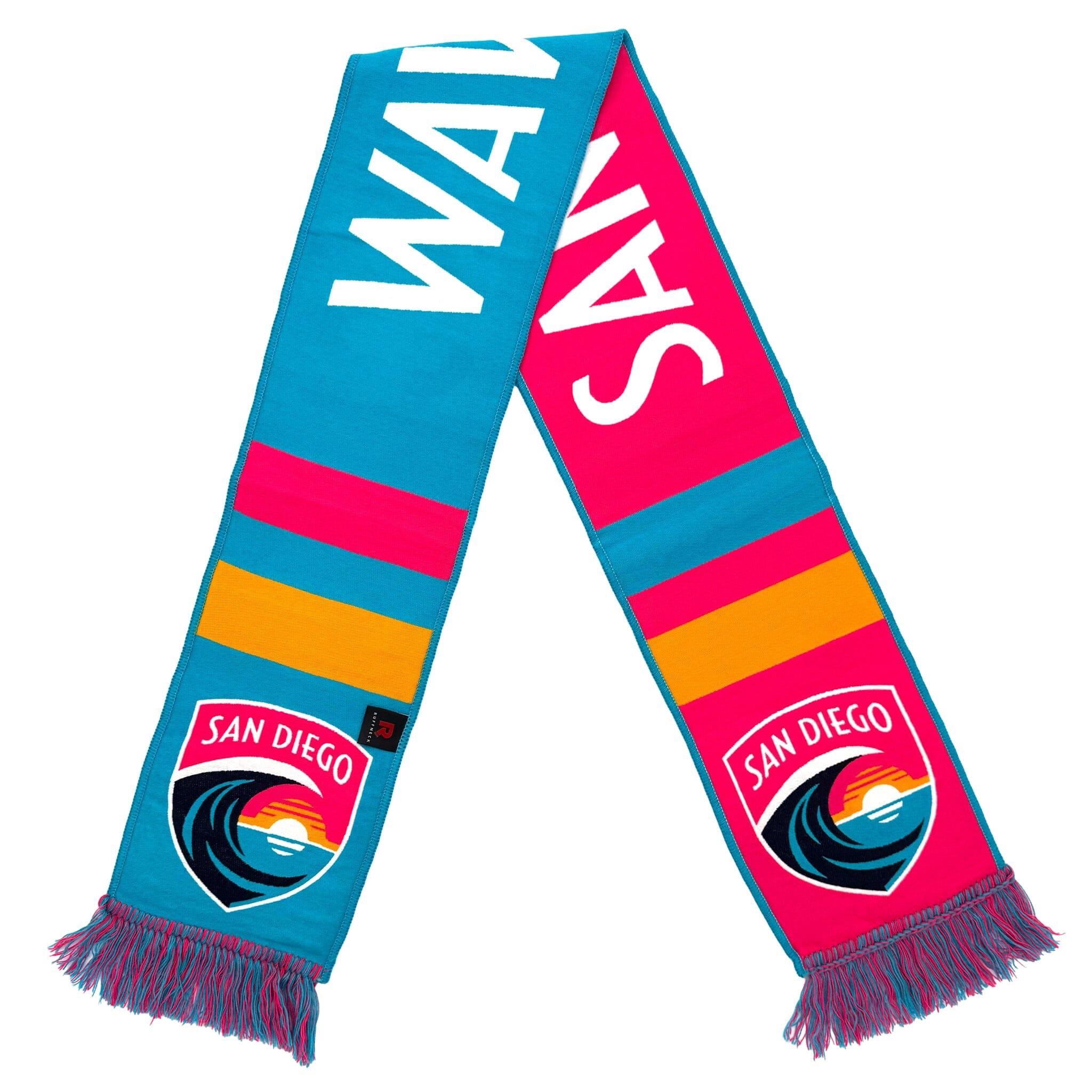 SAN DIEGO WAVE FC SCARF - Essentials (HD Woven) 3