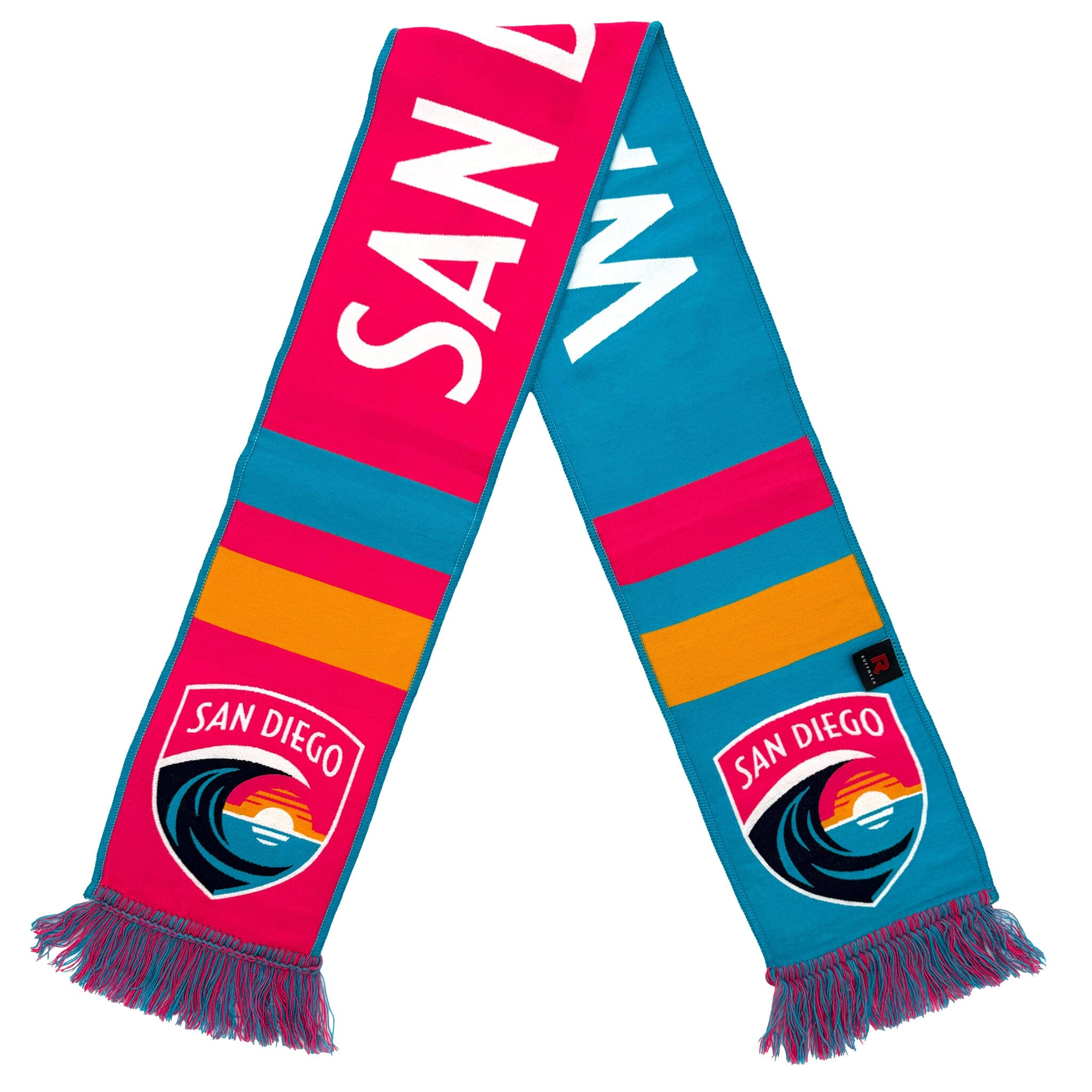SAN DIEGO WAVE FC SCARF - Essentials (HD Woven) 2