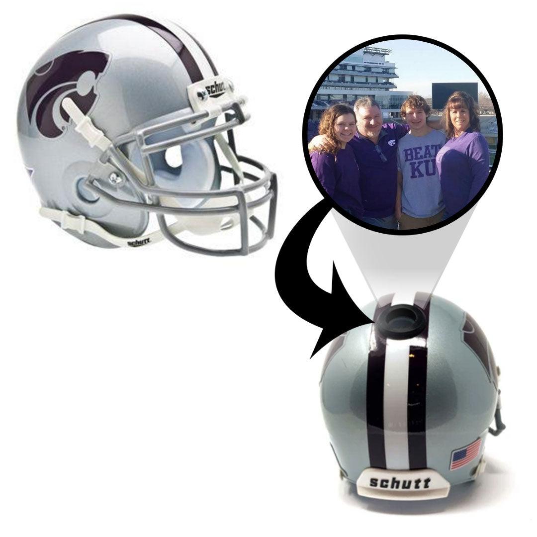 Kansas State Wildcats College Football Collectible Mini Helmet - Picture Inside 3