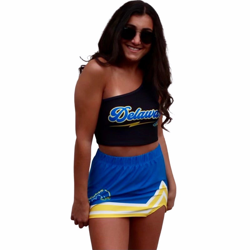 Delaware Lightning One Shoulder Top | lojobands 10