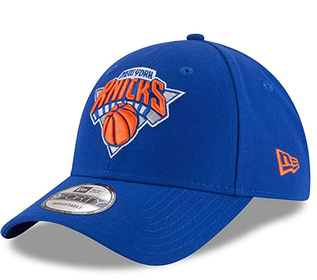 New York Knicks - NBA 9Forty Baseball Blue Hat, New Era 1