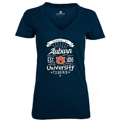 Auburn Tigers Adult Women Anthem Entice Ladies Tee, Size Large 3