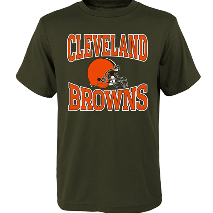 NFL Youth Cleveland Browns T-Shirt, Size Large 12/14 1