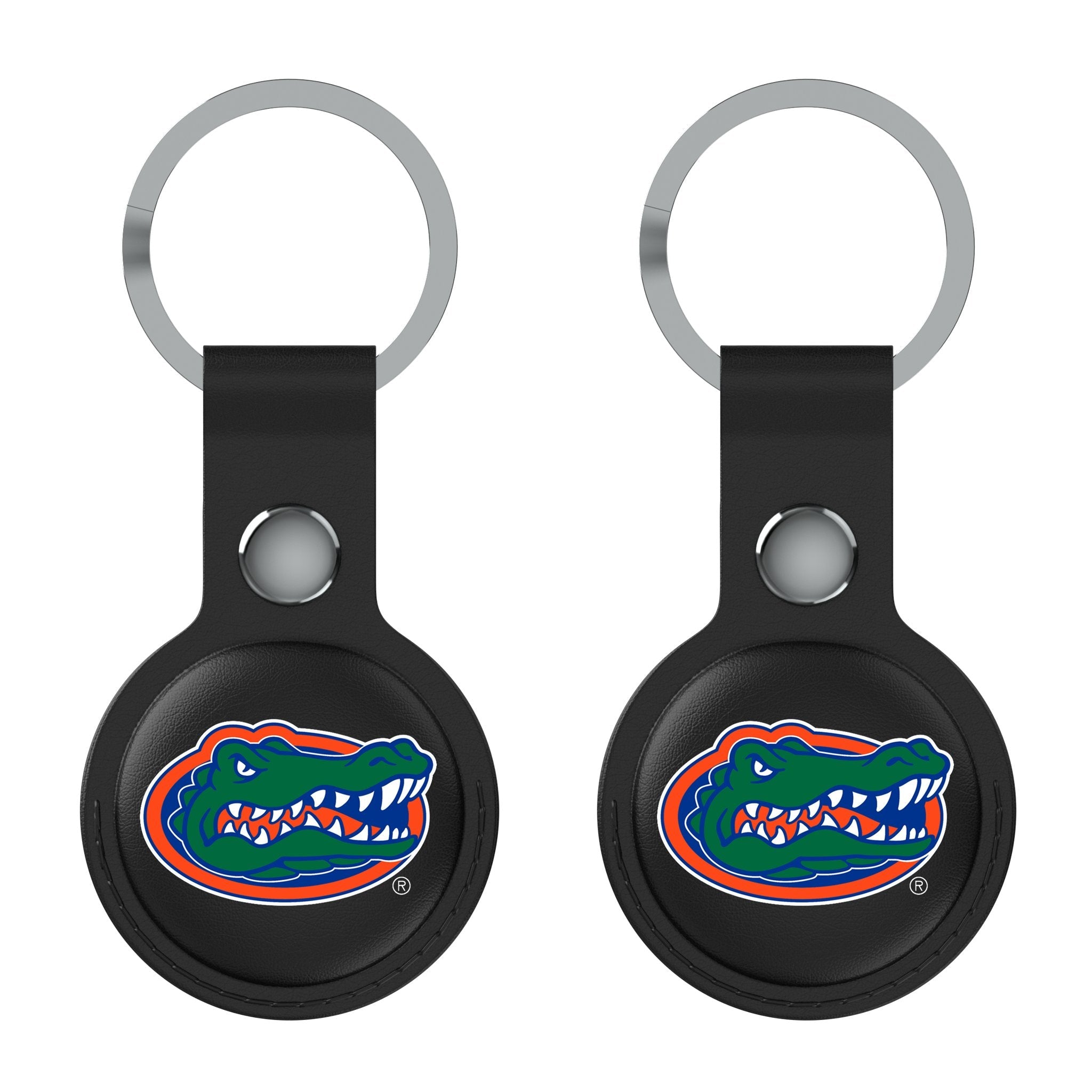University of Florida Gators Insignia Black Airtag Holder 2-Pack 2