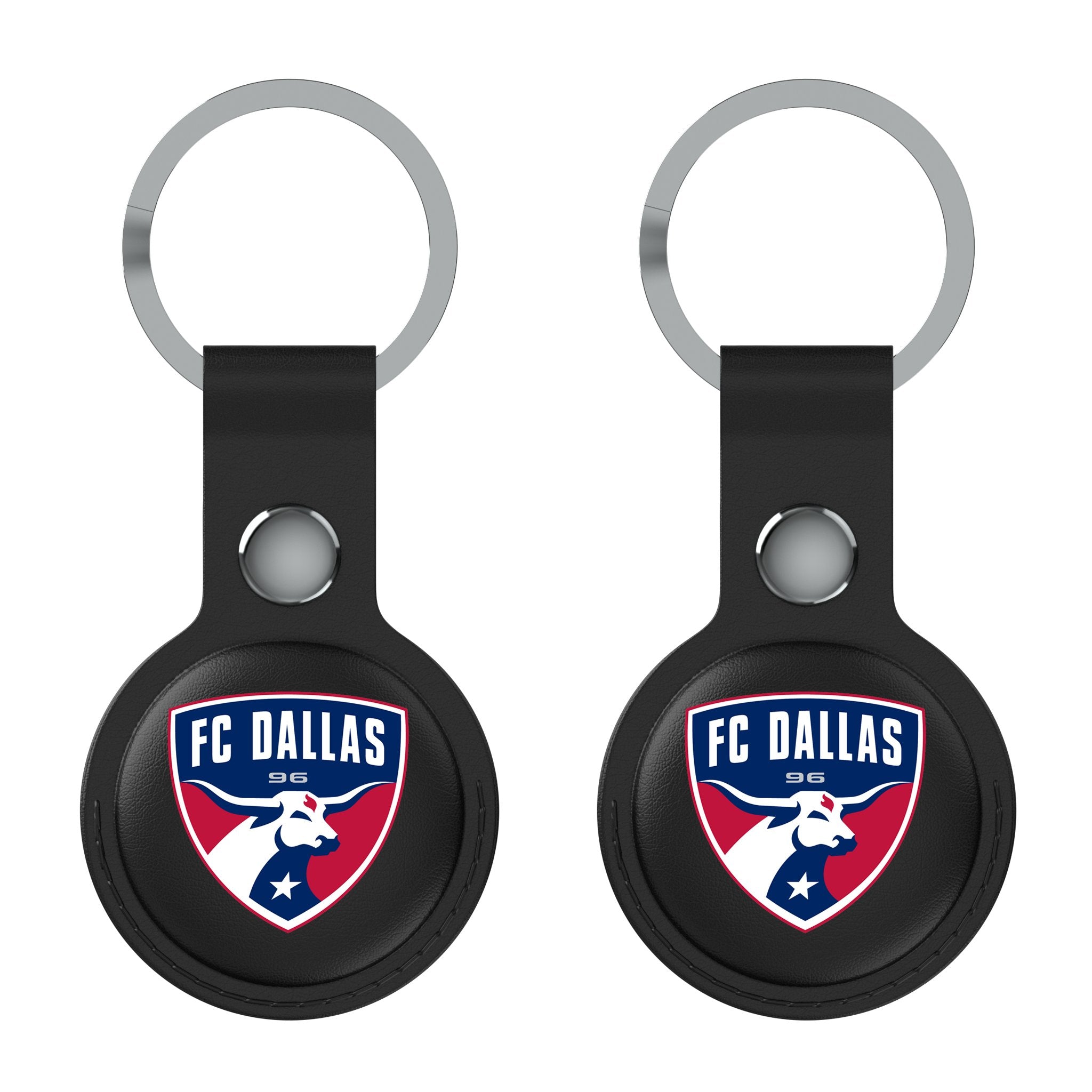 FC Dallas  Insignia Black Airtag Holder 2-Pack