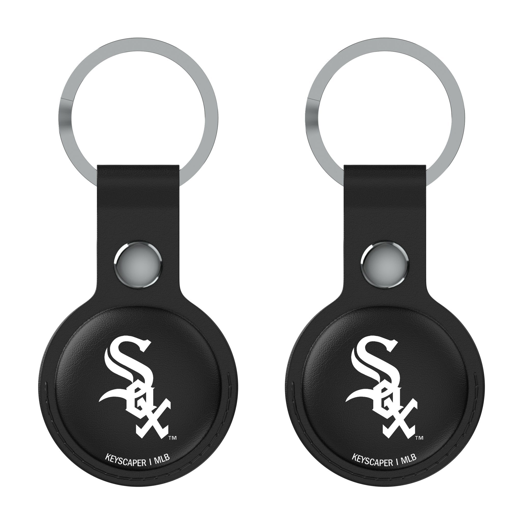 Chicago White Sox Insignia Black Airtag Holder 2-Pack 2